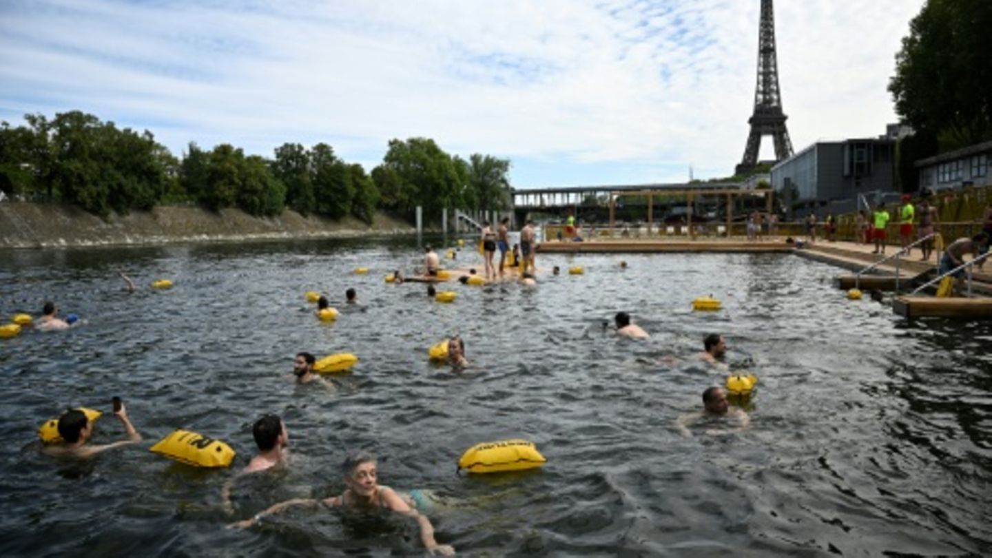 Schwimmen mit Blick