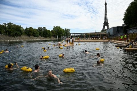Schwimmen mit Blick