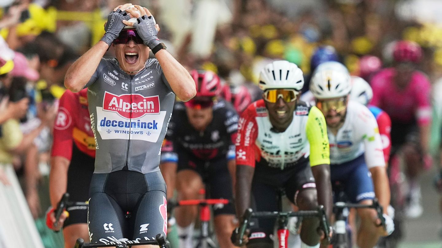 112. France tour: Philipsen celebrates at the tour of the tour-setback for Red Bull
