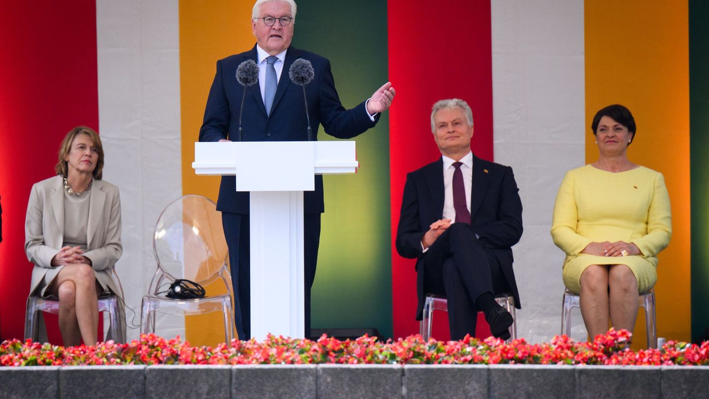 Federal President in the Baltic States: Steinmeier: Lithuania’s security is our security