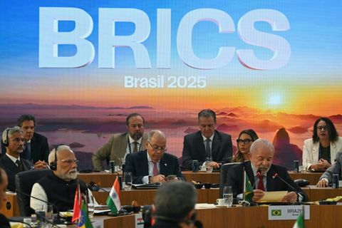 Teilnehmer des Brics-Gipfels