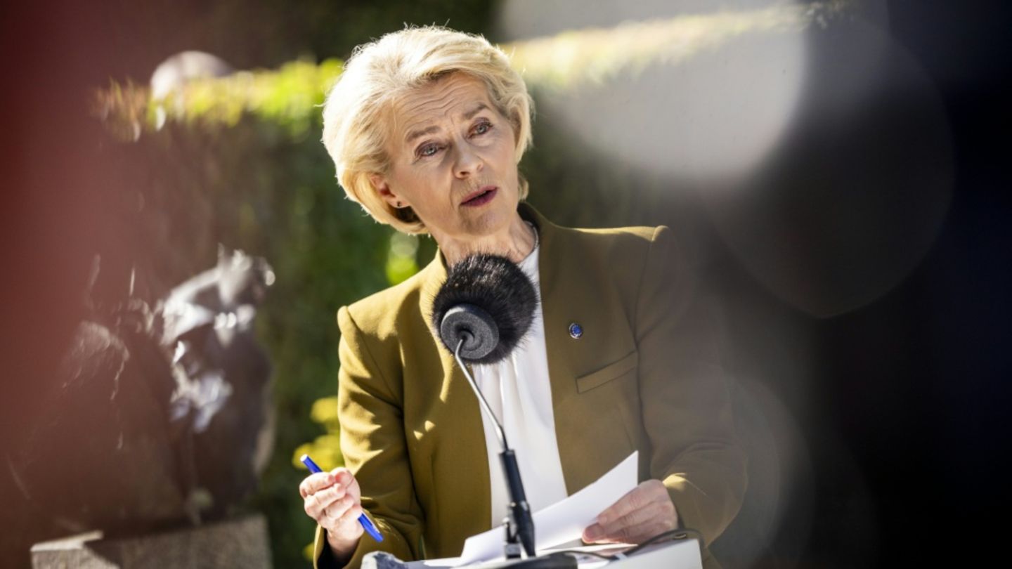 Von der Leyen am Donnerstag in Aarhus