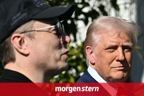 Elon Musk (l.) und Donald Trump