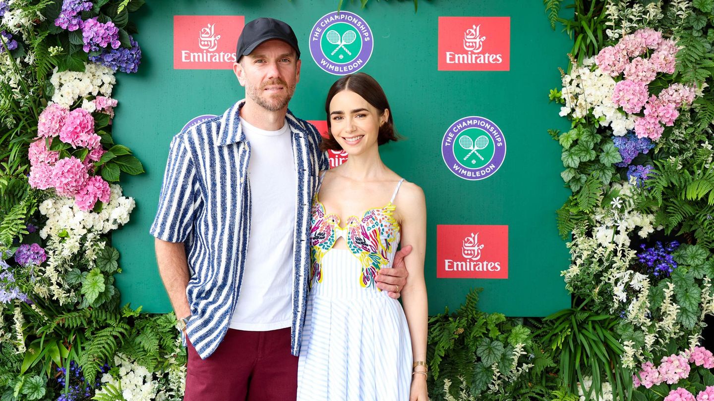 Wimbledon 2025: Lily Collins