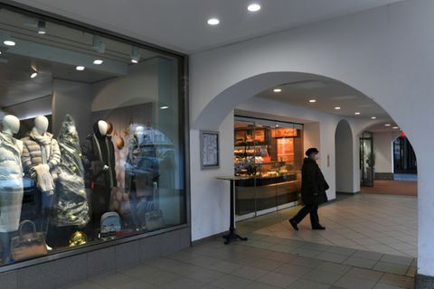 Einkaufspassage in Bayern