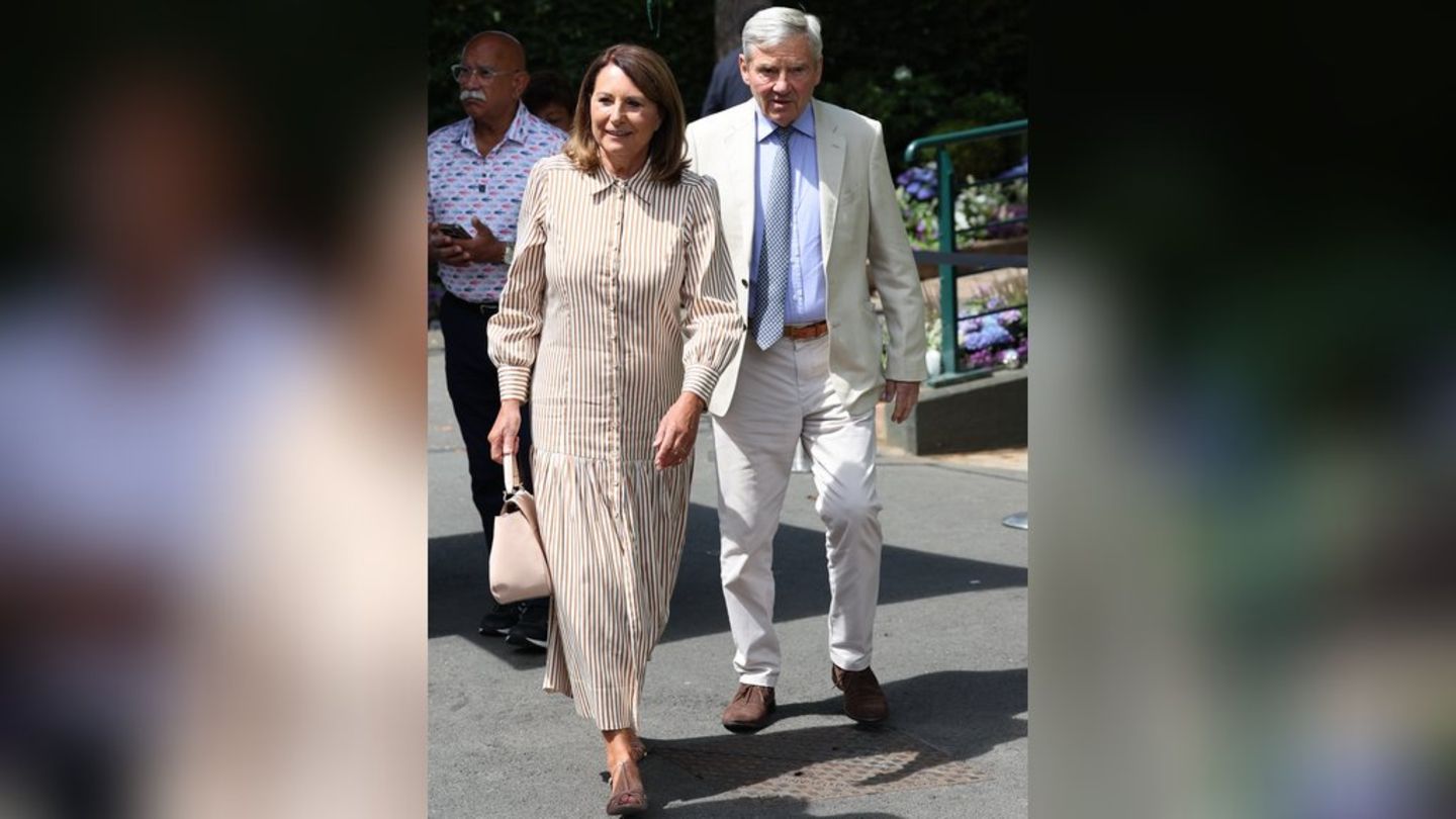 Carole and Michael Middleton: Princess Kate’s parents stylishly in Wimbledon