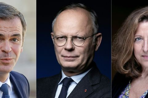 Olivier Véran. Edouard Philippe, Agnès Buzyn