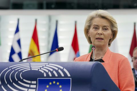 Von der Leyen am Montag in Straßburg