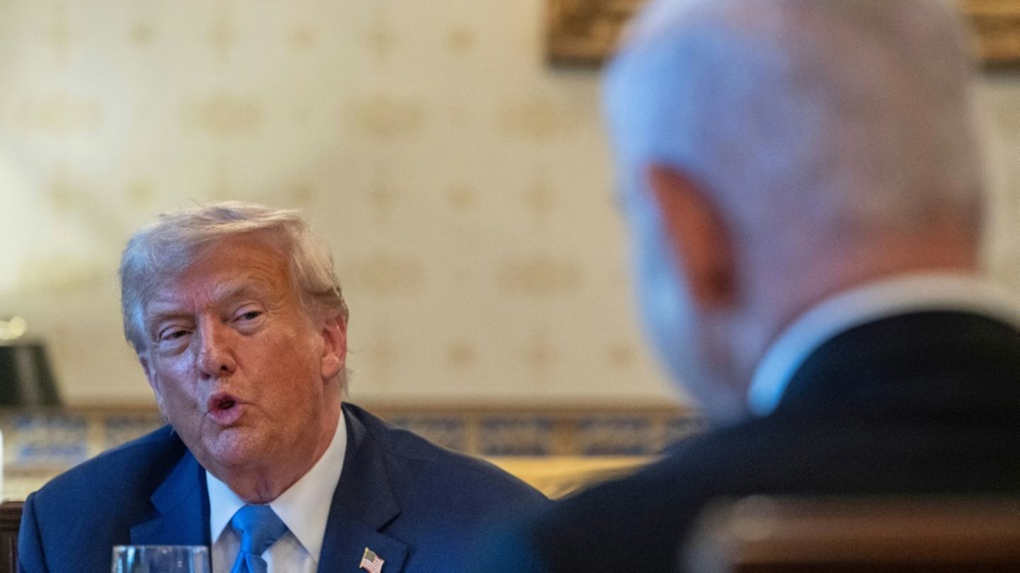 Trump und Netanjahu in Washington