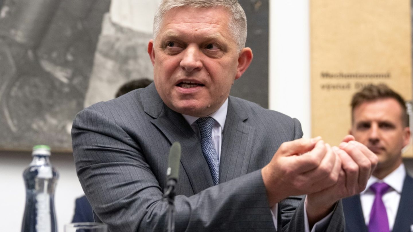 Der slowakische Regierungschef Robert Fico