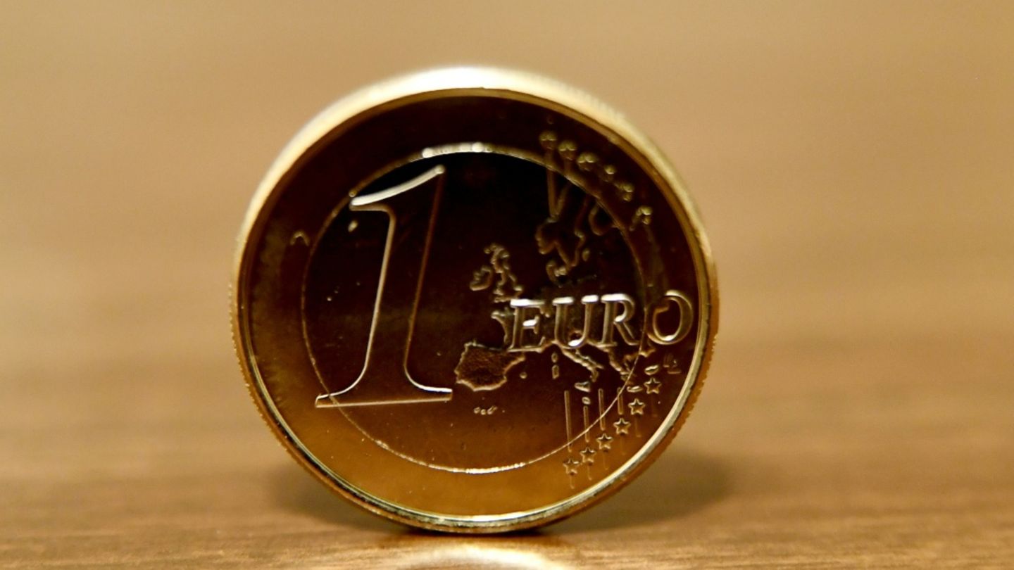 Ein-Euro-Münze
