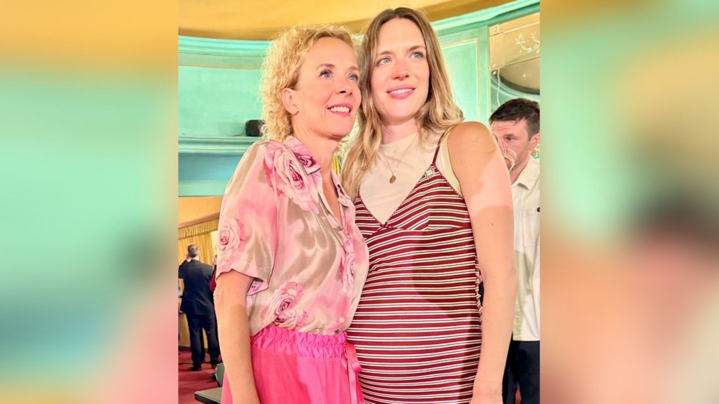 Katja Riemann becomes grandmother: daughter Paula shows herself with her baby bump
