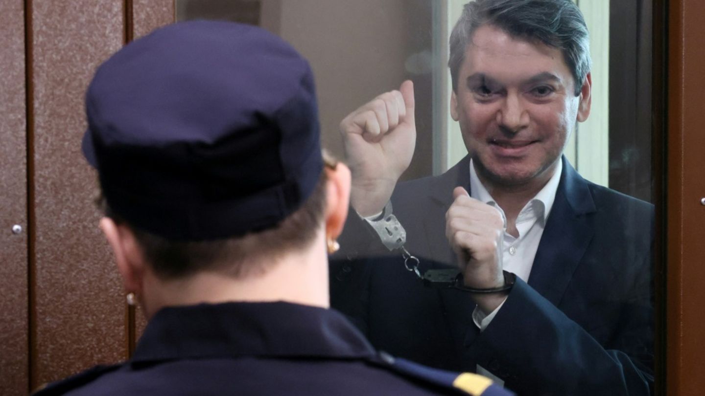 Grigori Melkonjants bei der Urteilsverkündung in Moskau