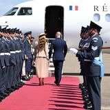 William und Kate warten auf Emmanuel und Brigitte Macron