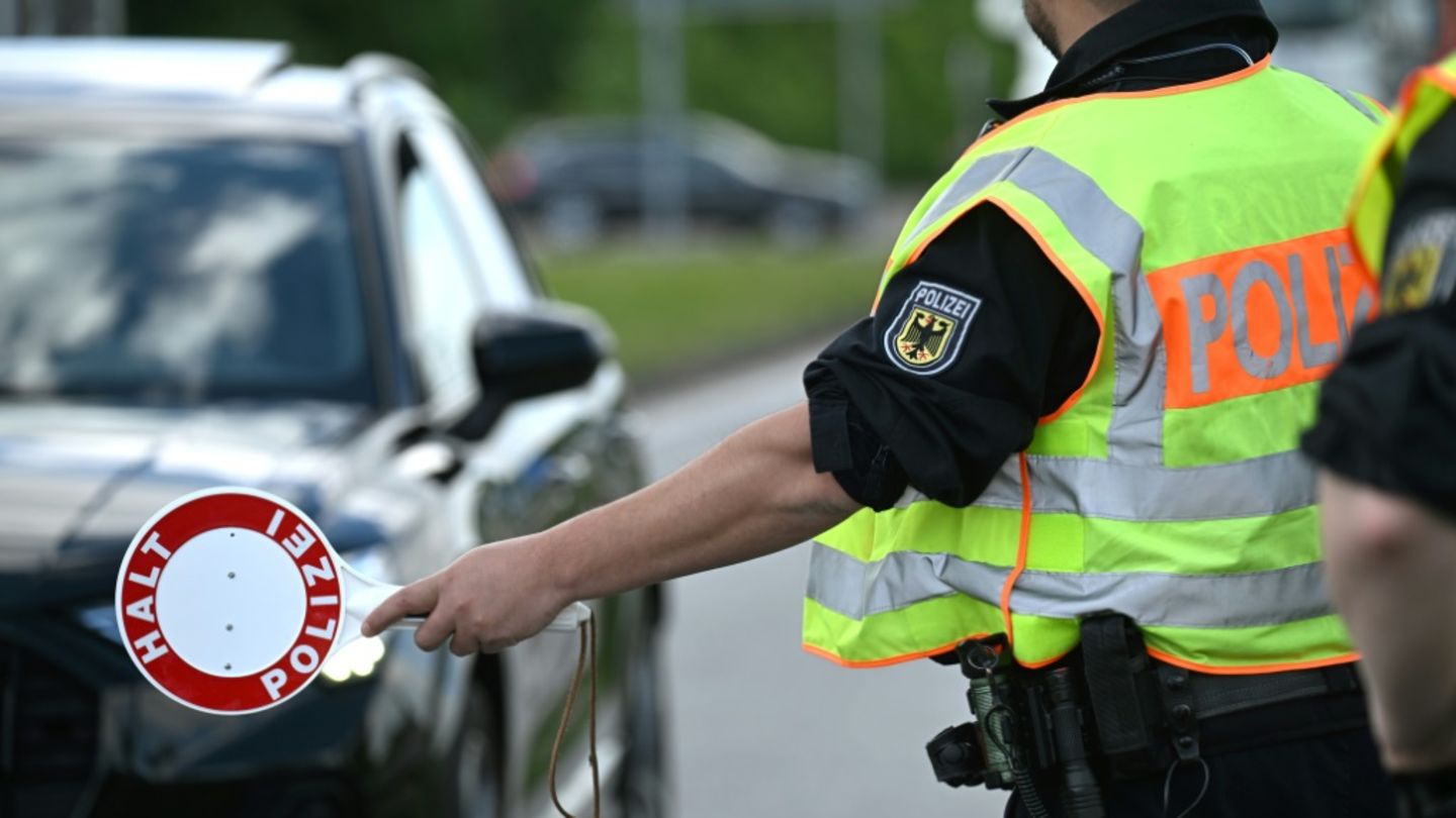 Grenzkontrollen im nordrhein-westfälischen Emmerich
