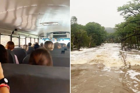 Ergreifender Moment in Texas: Überlebende Kinder singen bei Evakuierung aus Flutgebiet