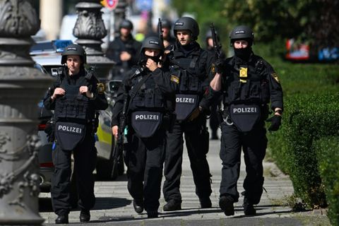 Bayerische Polizisten