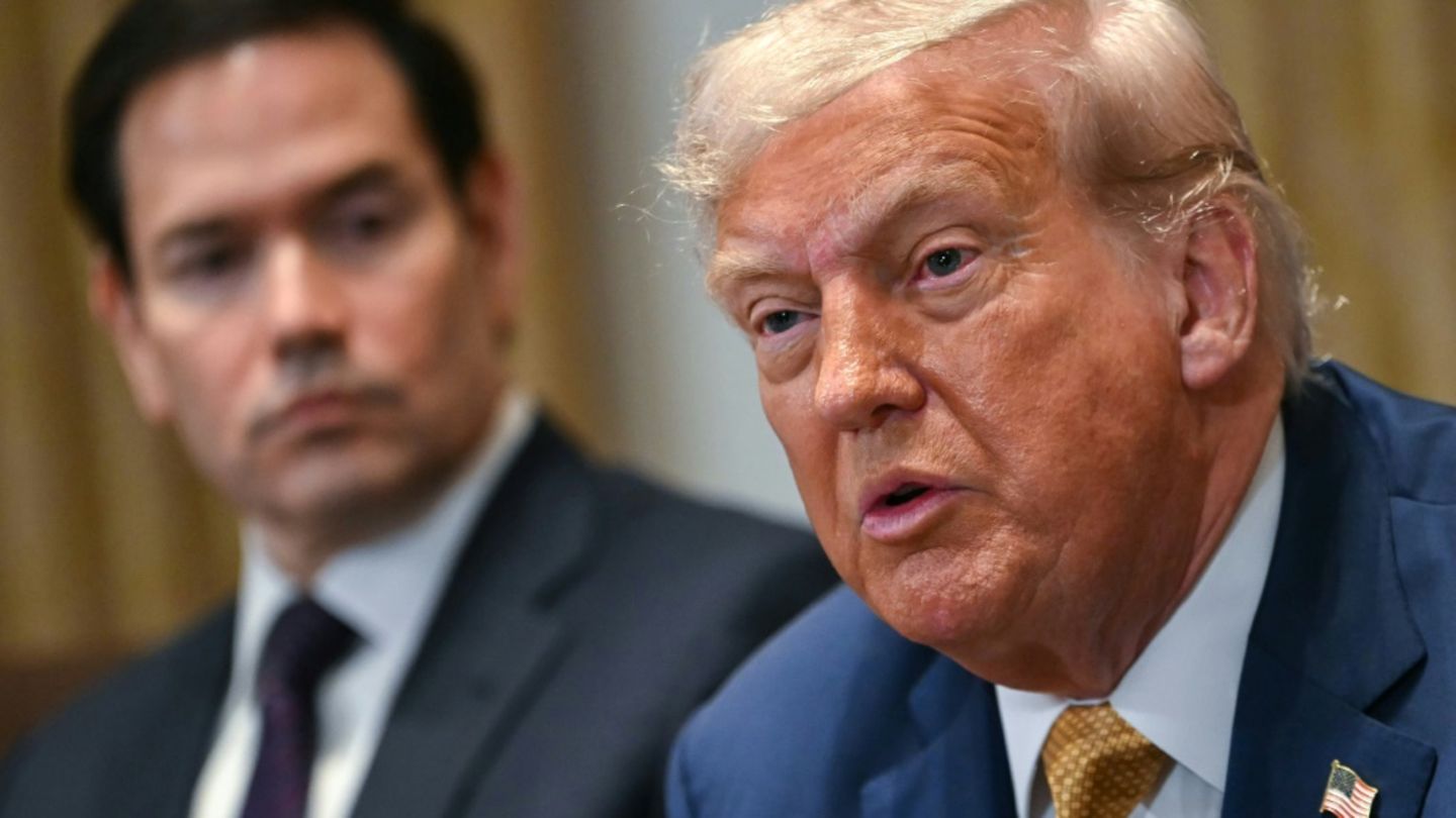 Trump am Dienstag im Weißen Haus