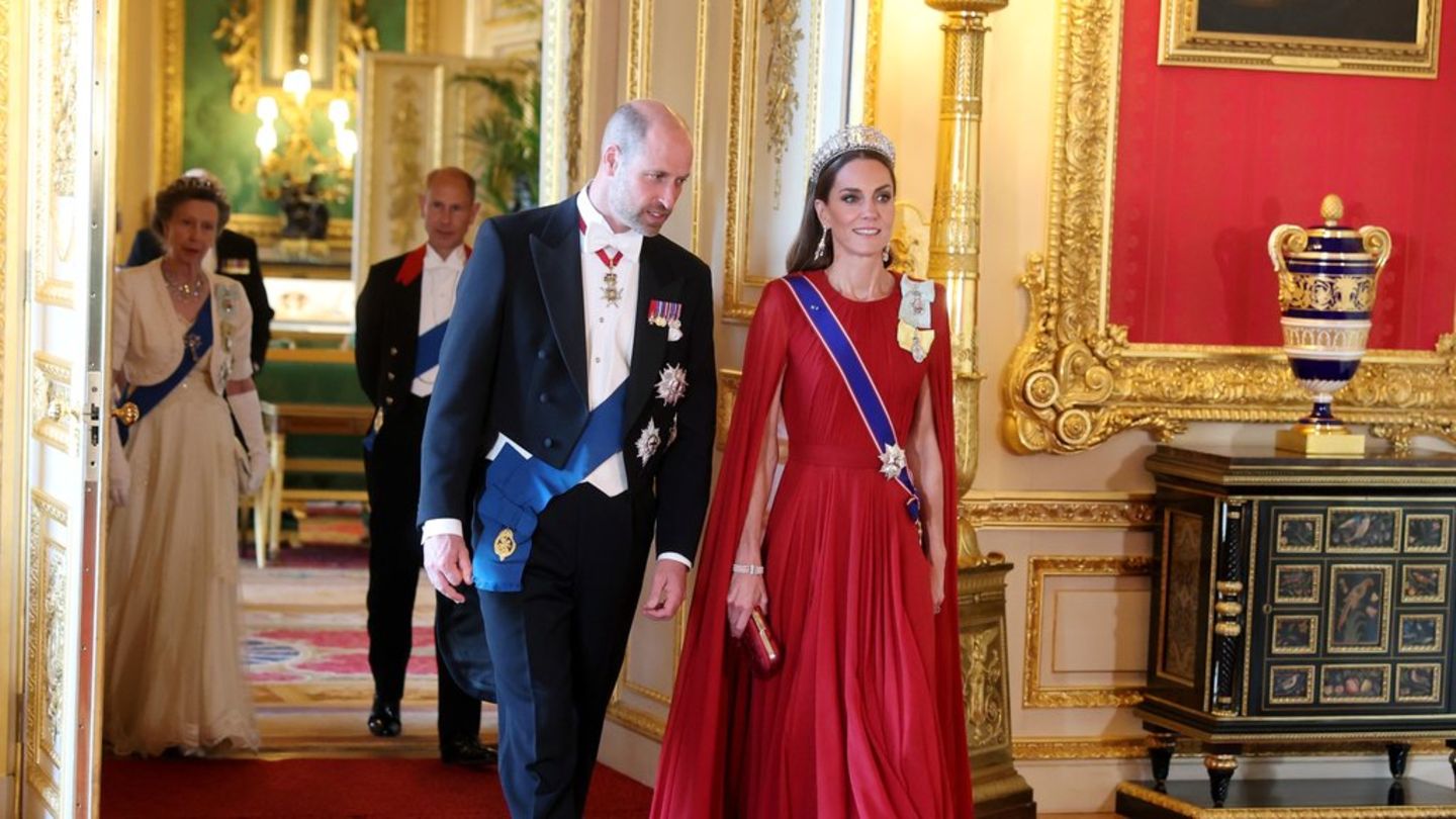 State banquet with the macrons: Princess Kate steals the show