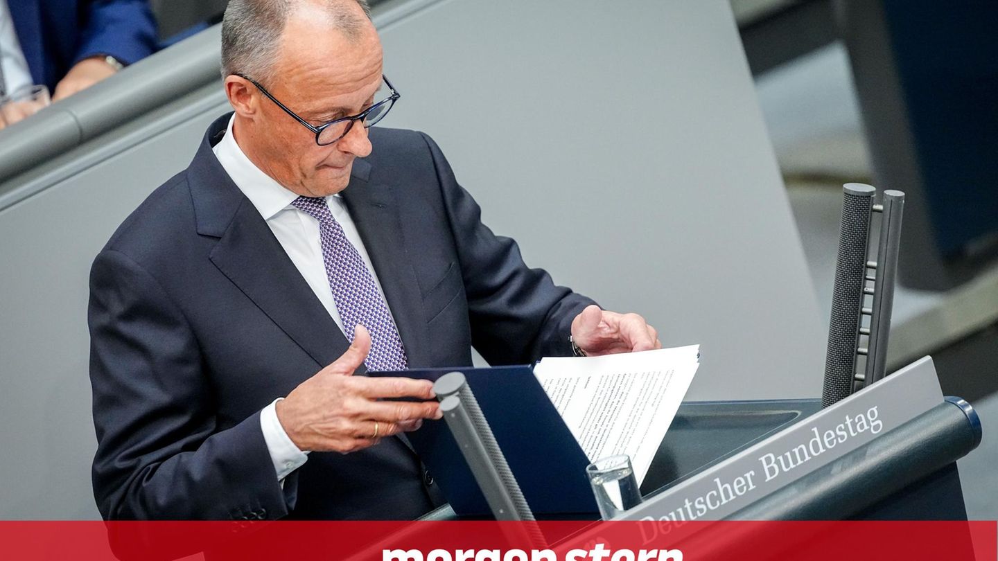 Merz faces the first general debate as a chancellor. The situation in the morning