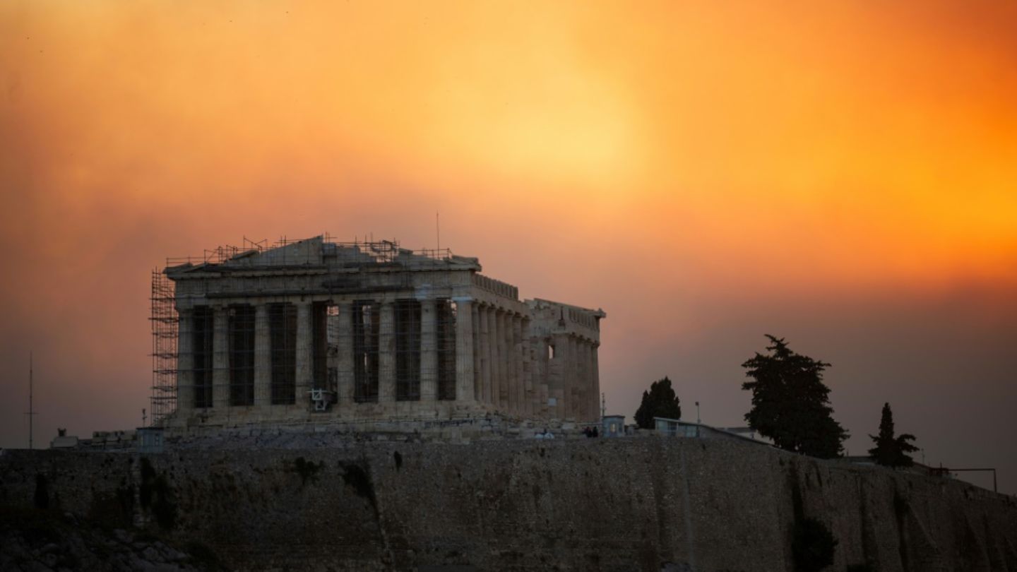 Die Akropolis in Athen