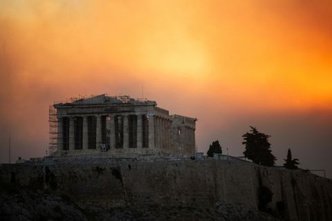 Die Akropolis in Athen