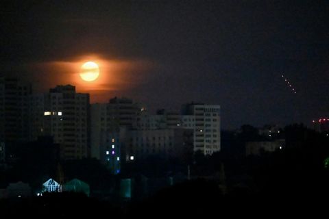 Kiew in der Nacht zu Mittwoch