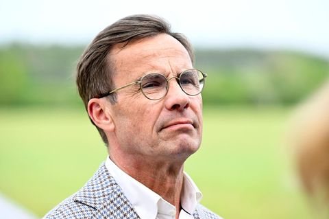 Schwedens Ministerpräsident Ulf Kristersson: Seine Bodyguards könnten ihn mit der Sport-App Strava in Gefahr gebracht haben