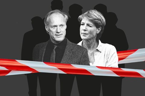 Stehen in Hamburg vor Gericht: Der frühere "Sportschau"-Moderator Gerhard Delling und seine Partnerin Christina Block
