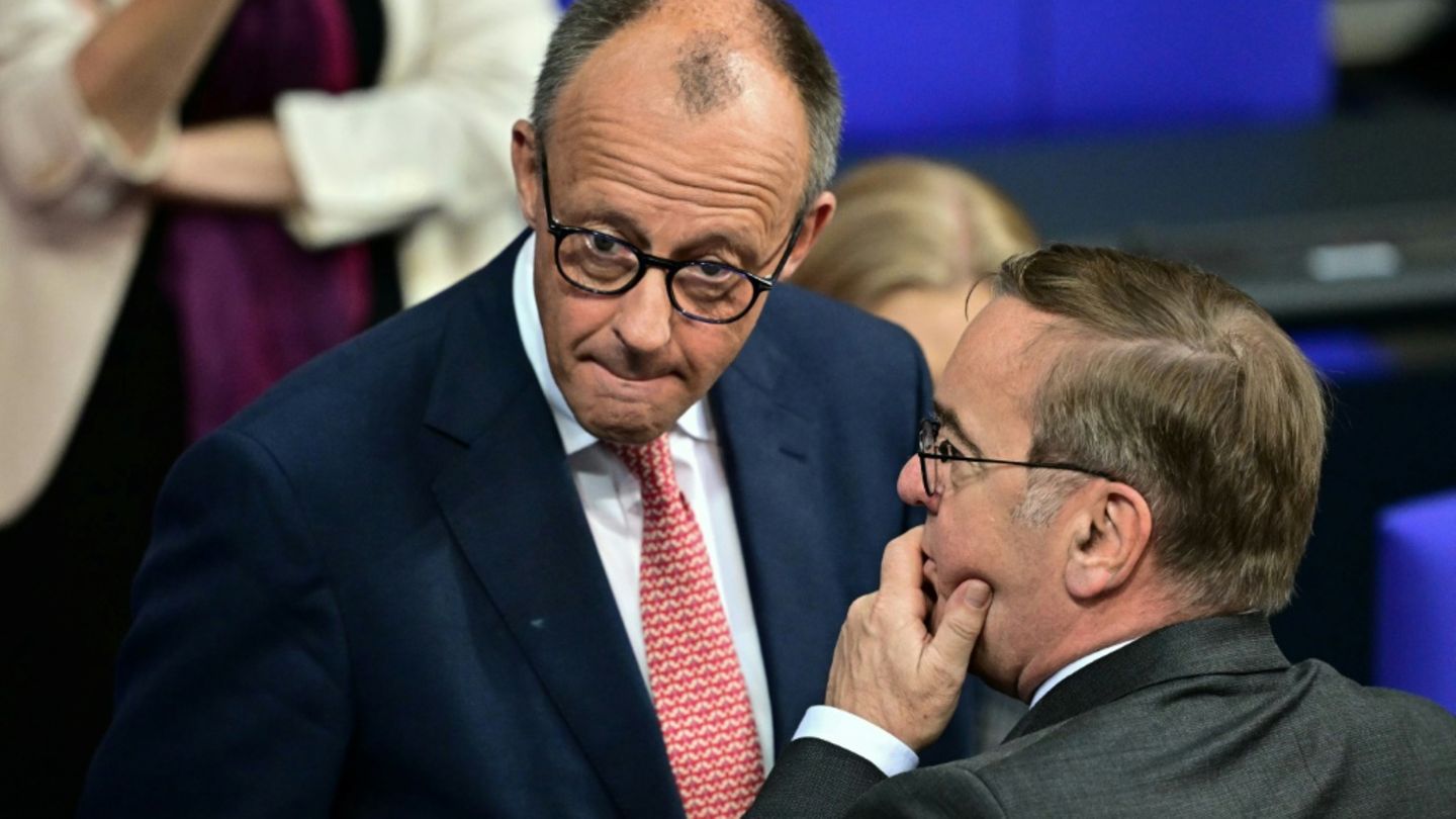 Merz am Mittwoch im Bundestag