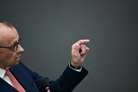Merz am Mittwoch bei der Regierungsbefragung