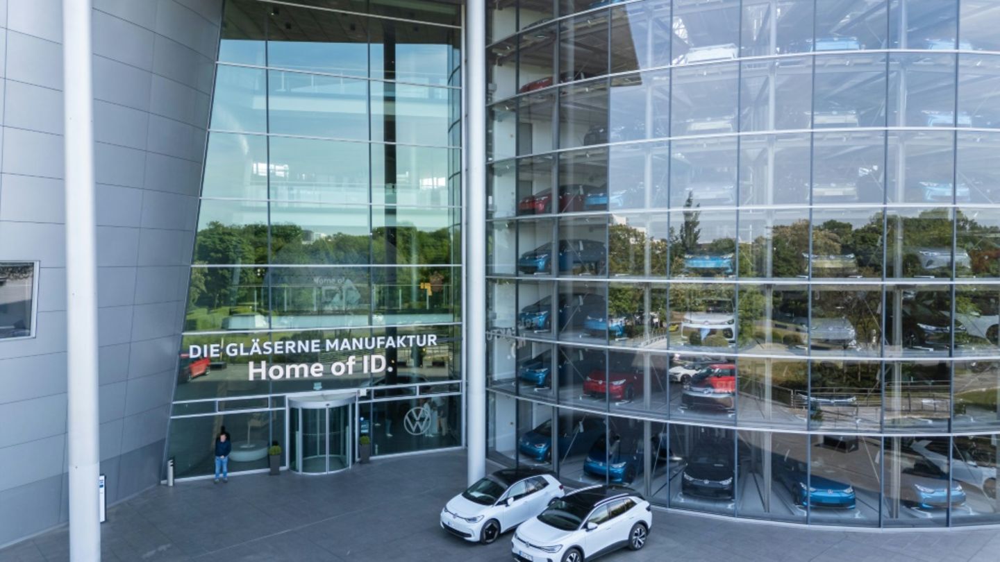 VW-Werk Gläserne Manufaktur in Dresden