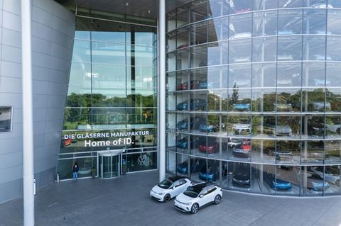 VW-Werk Gläserne Manufaktur in Dresden