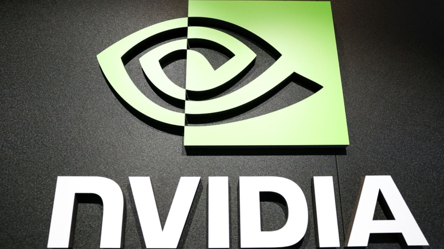 Das Logo des US-Chipentwicklers Nvidia