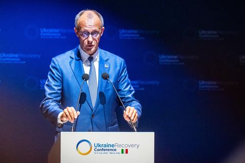 Friedrich Merz in Rom