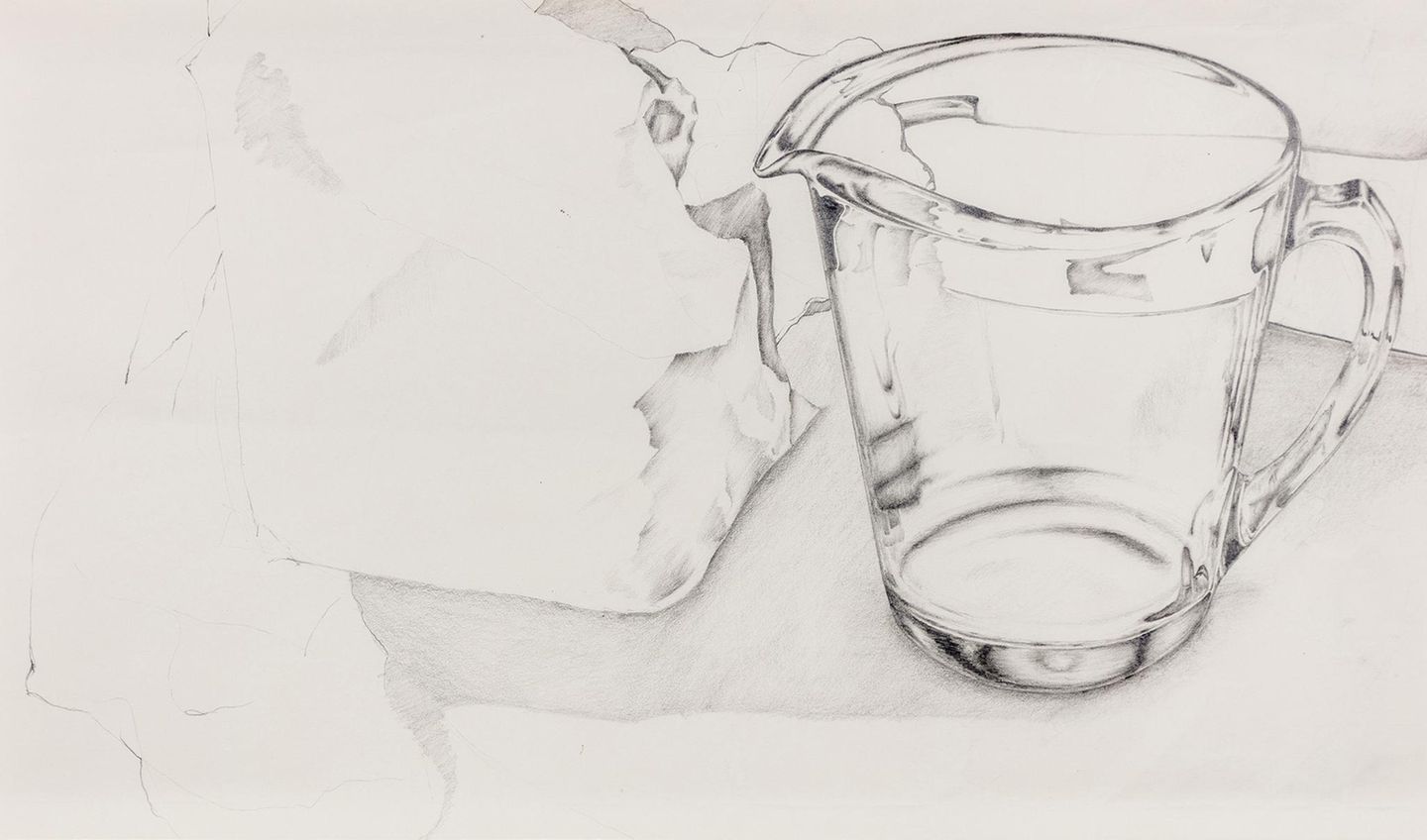 Jony Ive "Pyrex-Messbecher", Bleistift, 1981 Jony Ive "Pyrex-Messbecher", Bleistift, 1981