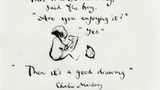 Charlie Mackesy "Eine schlechte Zeichnung für die Royal Drawing School"