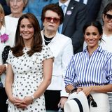 Prinzessin Kate neben Meghan Markle beim Damen-Finale 2018