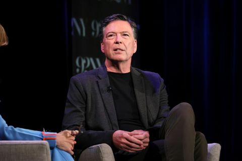 Der ehemalige Leiter der US-Bundespolizei FBI, James Comey, im Jahr 2023