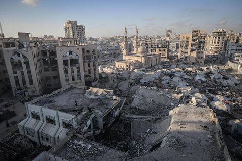Zerstörtes Gaza