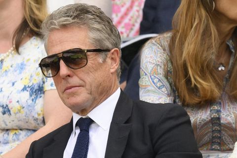 Hugh Grant nickte angeblich während des Wimbledon-Viertelfinals ein.
