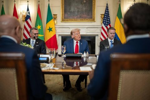 Besuch von fünf afrikanischen Staatschefs im Weißen Haus