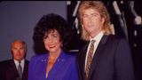 Liz Taylor und ihr Freund Larry Fortensky 1991 in New York