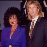 Liz Taylor und ihr Freund Larry Fortensky 1991 in New York