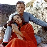 Liz Taylor und Richard Burton 1965