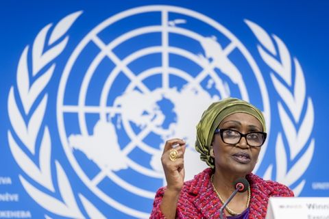 UNAIDS-Direktorin Winnie Byanyima