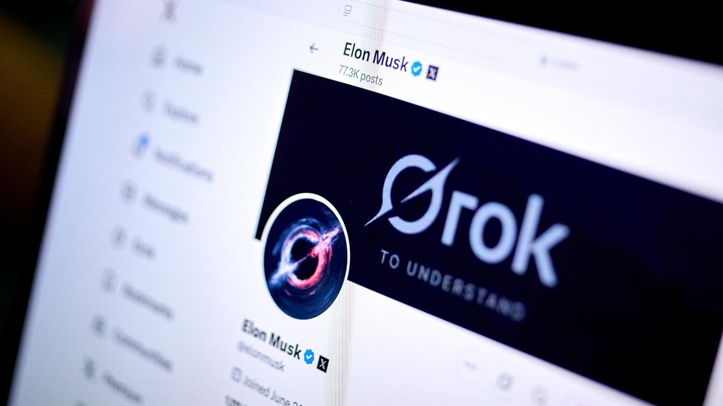 Grok ist der KI-Assistent auf Elon Musks Plattform X