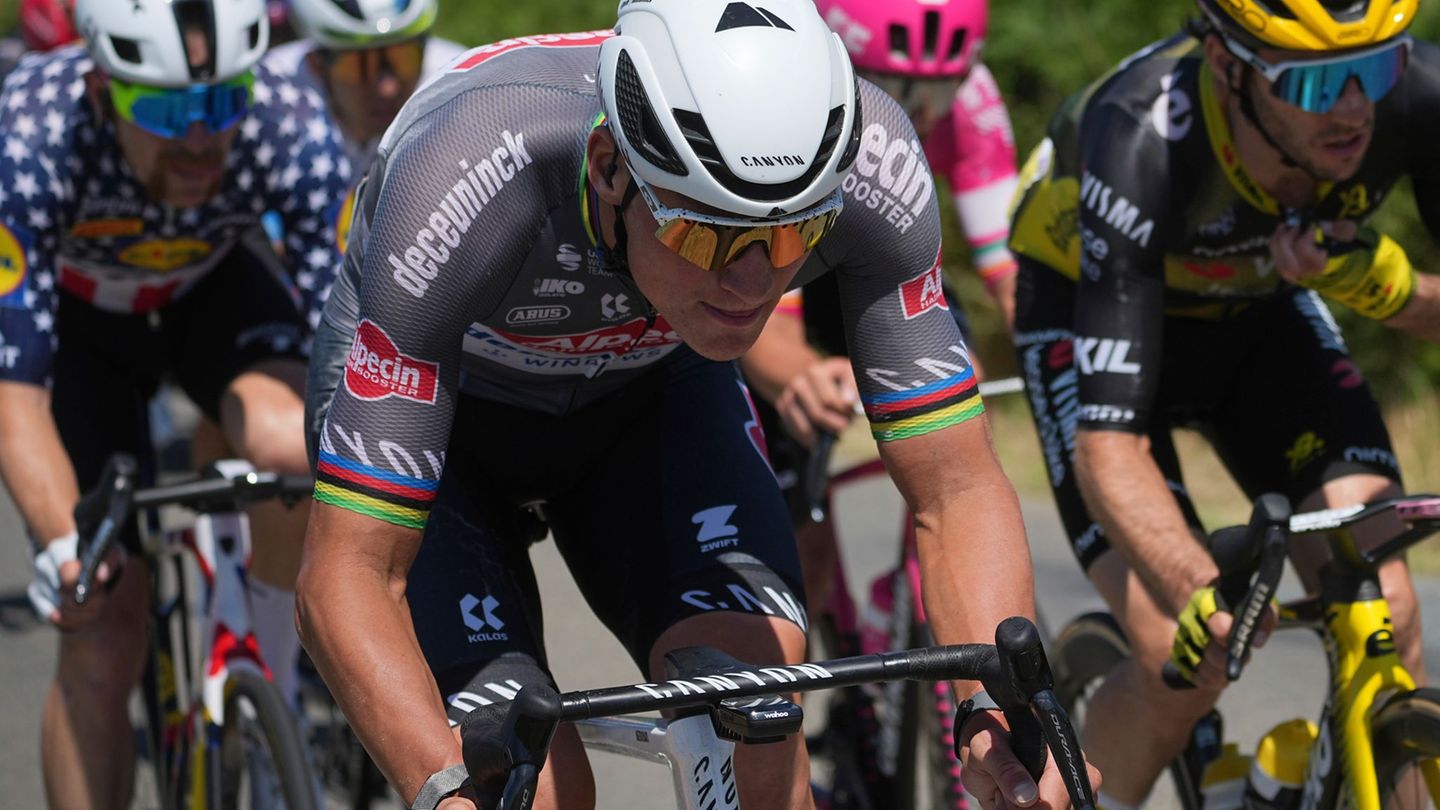 Tour de France: second thriller on the tour: van der Poel again in yellow