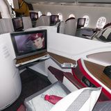 Qatar Airways First Class Sitz