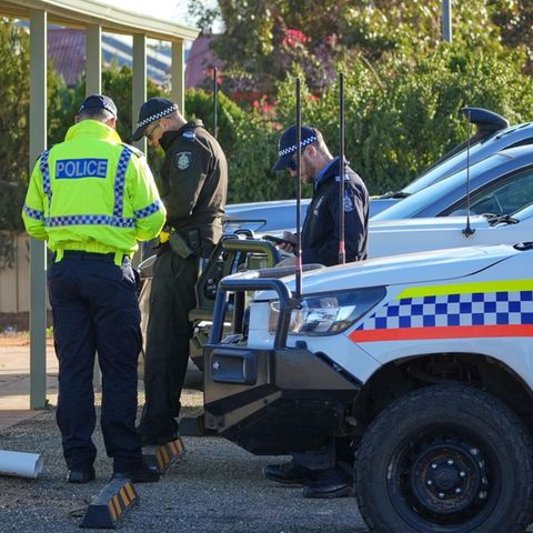 Polizisten in Australien
